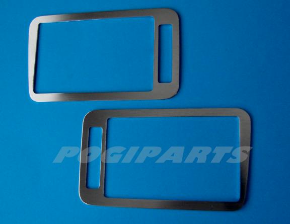 2 decorative trim pieces for air vents, R+L