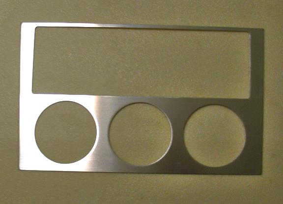 Mittelkonsole, große Blende