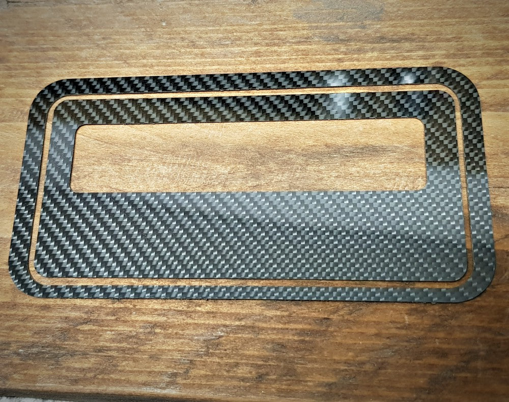 F599-020 Carbon Fiber Ashtray Trim