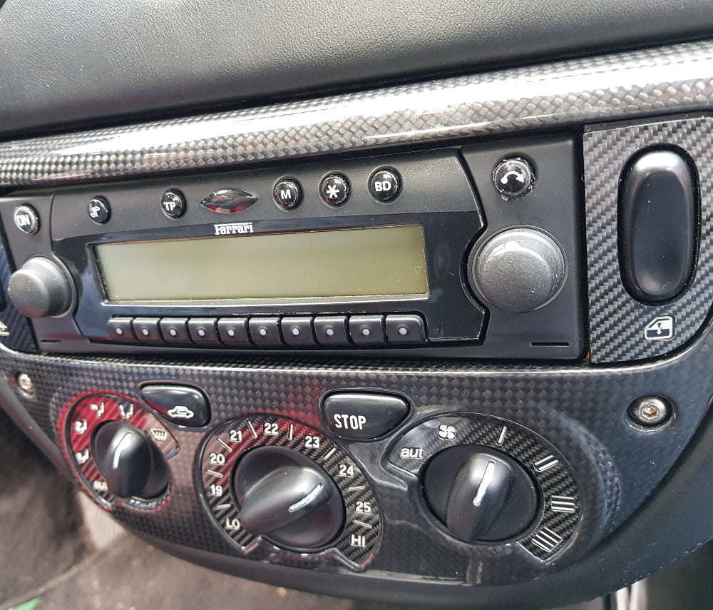 14 decorative trim climate controls Real carbon