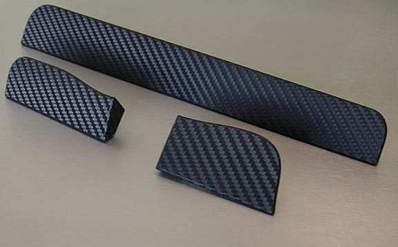Carbonbeschichtung Ihrer 3 Zierstäbe
