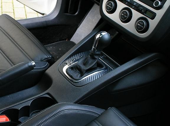 Carbon trim shift panel DSG