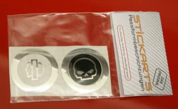 001 Decorative Sticker Fob Harley Davidson
