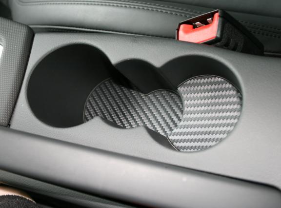 Carbonoptik Einleger auf Alugrundplatte