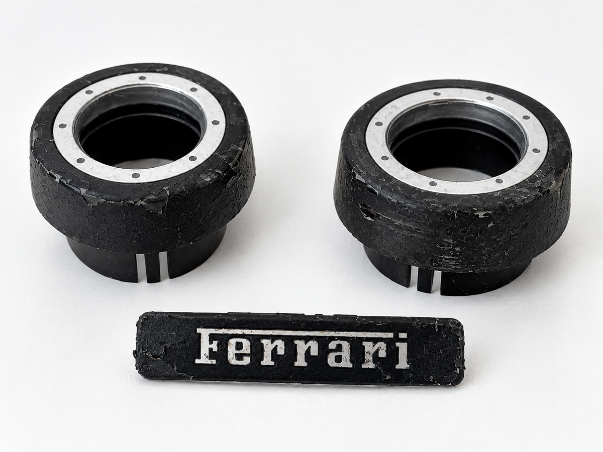 Softlack Restauration Radioknöpfe und Logoemblem