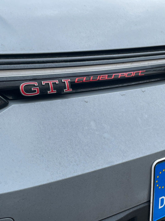 19. Aufkleber Clubsport Front rot