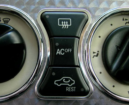 Zierrahmen Klimabedienung