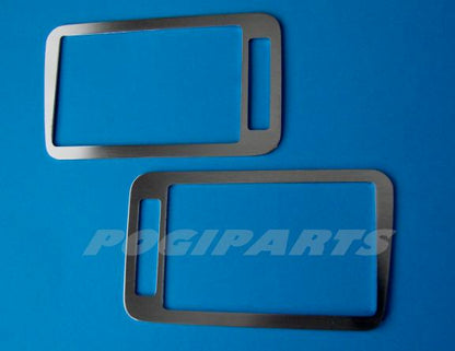2 decorative trim pieces for air vents, R+L