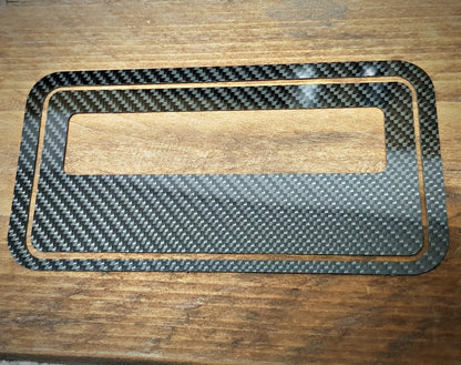 F599-020 Carbon Fiber Ashtray Trim