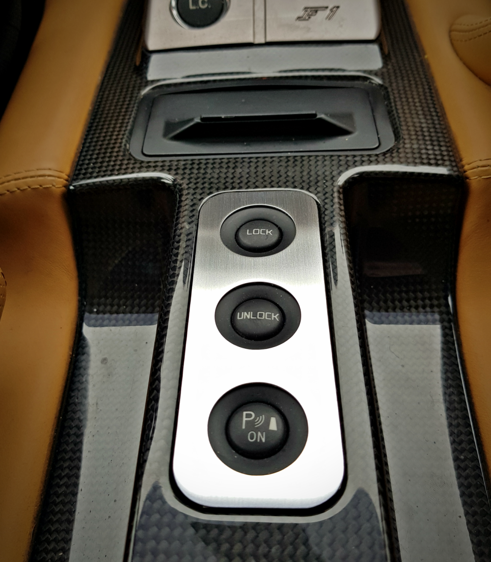 F599-009 Aluminum trim panel switch panel center console aluminum