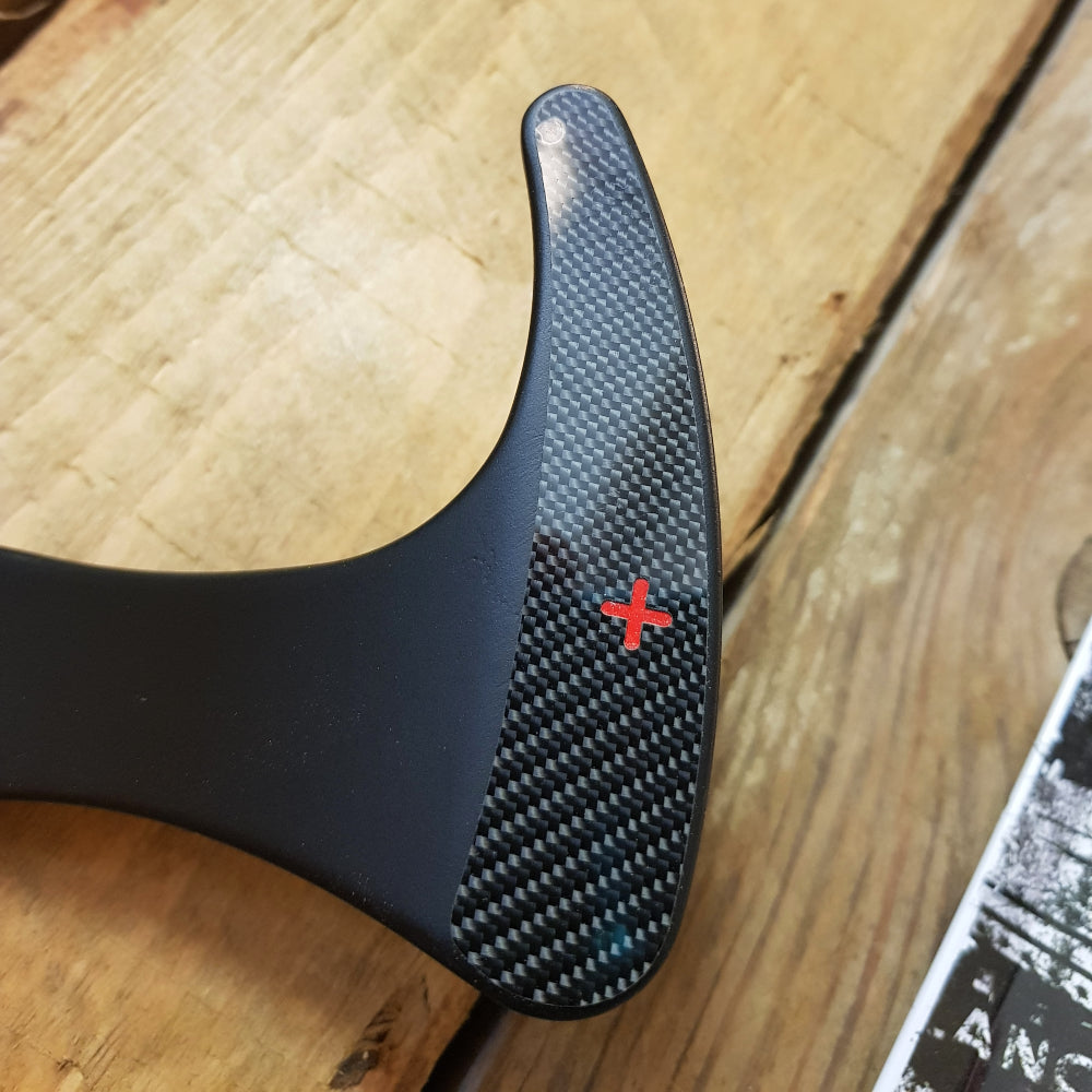 12 Decorative Trim Shift Paddles Real Carbon Fiber
