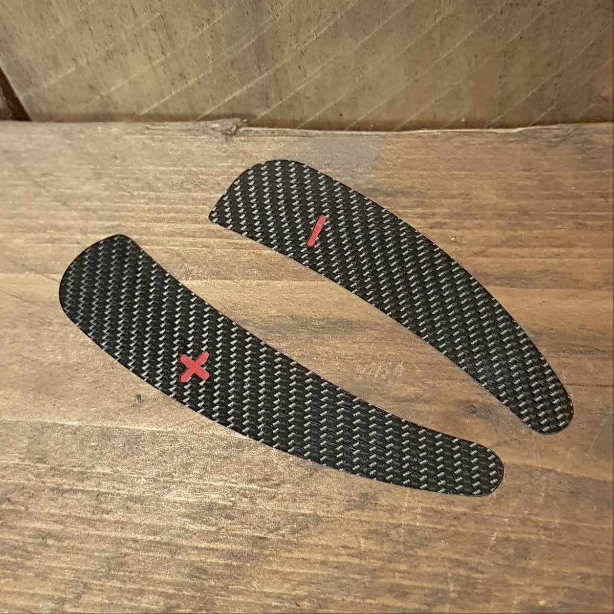 12 Decorative Trim Shift Paddles Real Carbon Fiber