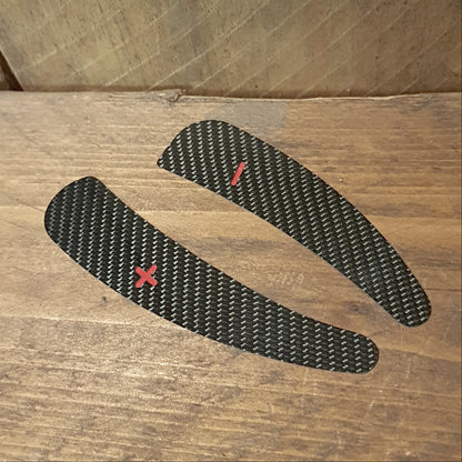 12 Decorative Trim Shift Paddles Real Carbon Fiber