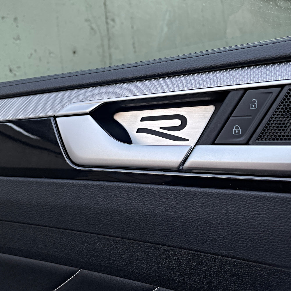 12c. decorative trim door openers with logo 4 pcs.