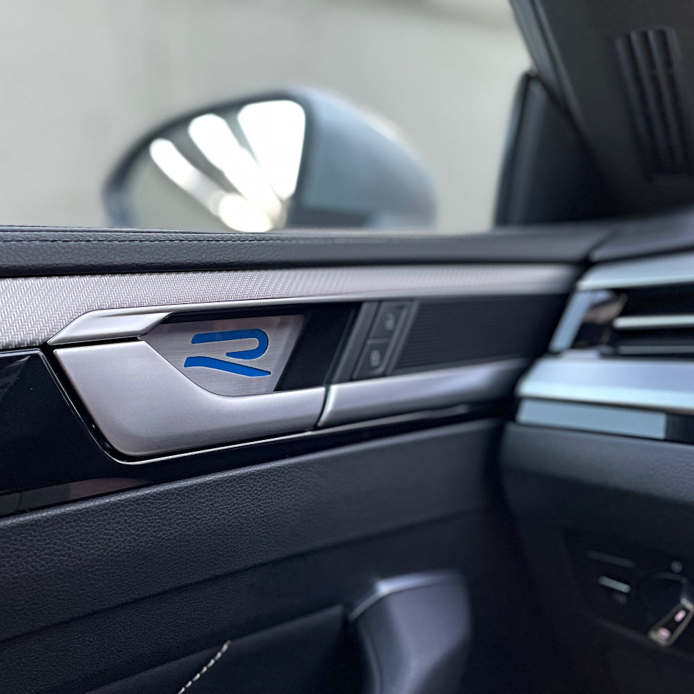 12c. decorative trim door openers with logo 4 pcs.