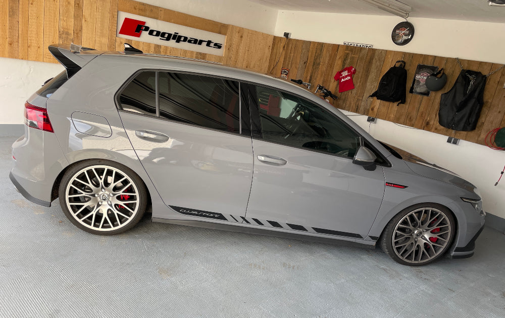 16a. Aufkleber Komplett Clubsport schwarz