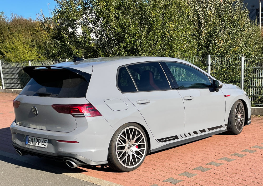 16a. Aufkleber Komplett Clubsport schwarz