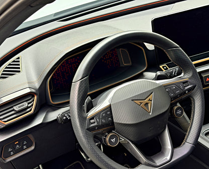 05. Large Copper Instrument Cluster Trim Ring