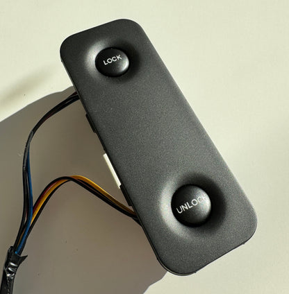 Soft-touch paint restoration for center console switches