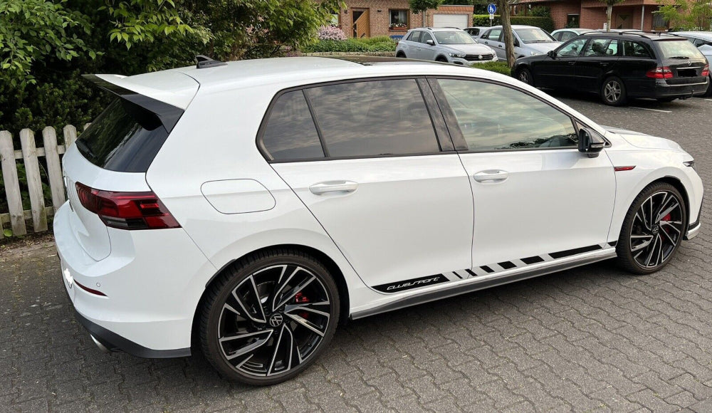 16a. Aufkleber Komplett Clubsport schwarz