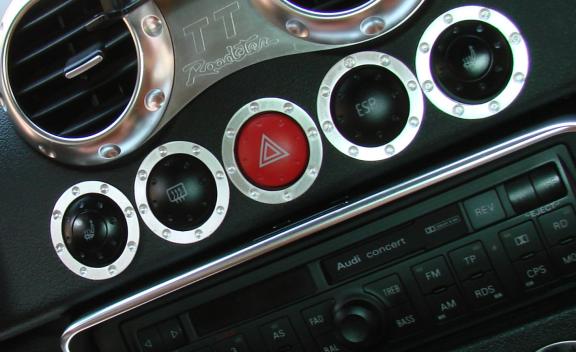 5 decorative ring switch panel in original TT look