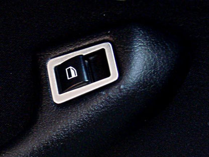 2 decorative trim pieces for rear window regulators