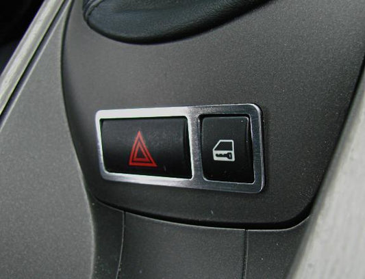 1 decorative bezel for hazard warning lights