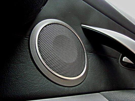 2 decorative rings for door speakers