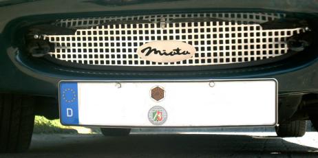 Nummernschild Tieferlegung