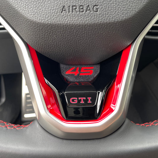 05b. Touch Insert - Steering Wheel with 45 Logo