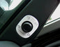 Decorative trim mirror adjustment
