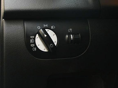 Decorative trim in TT style for the light switch