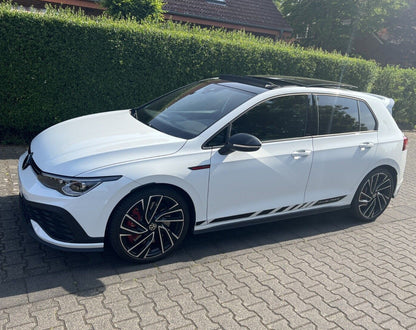 16a. Aufkleber Komplett Clubsport schwarz