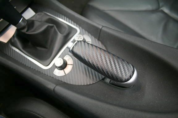 Carbon coating of your handbrake handle