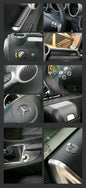 Complete carbon fiber trim set