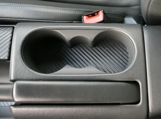 Carbonoptik Einleger auf Alugrundplatte