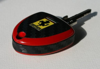 F599-002 Carbon-Look Key Ferrari F599