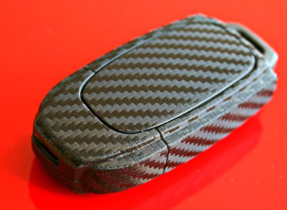 FB 003 Carbon Fiber Look Volvo Key