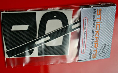 Carbon-look coating key A6 RS/S