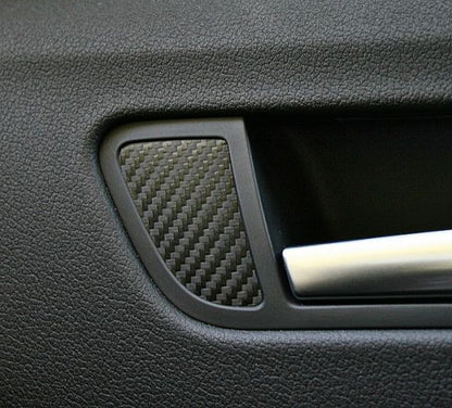 Carbon-look coating for A4/A5 door lock