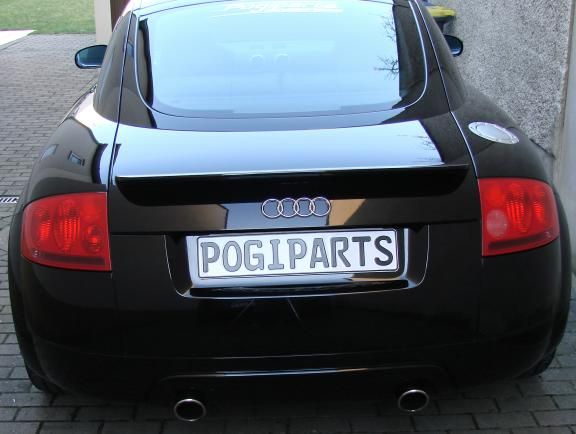 Right rear fog light sticker