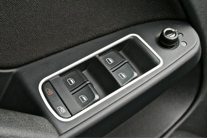 4 Zierrahmen Fensterheber vorne + hinten A4/A5