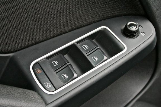 4 Zierrahmen Fensterheber vorne + hinten A4/A5