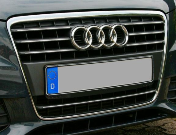 Beschichtung Chromdekor Querstreben Grill A4/A5