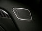 2 decorative trim pieces for rear high-mounted brake lights, coupe