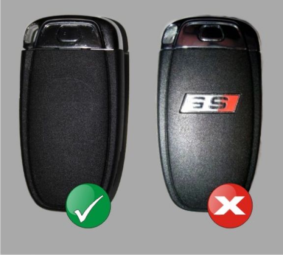 Beschichtung Carbonoptik Schlüssel Q5