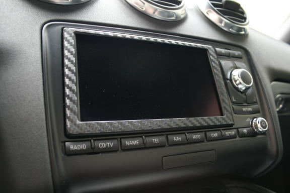 Carbon-look coating NAVPLUS display