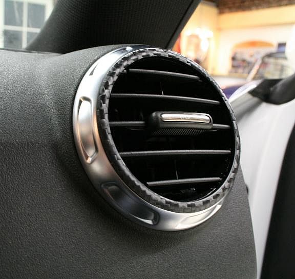 Carbon Coating for Air Vents, 5 pcs.