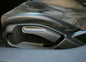 Carbon-look coating seat height adjustment