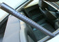 Carbon-look coating for tailgate shock absorbers